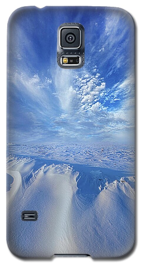 Clouds Galaxy S5 Case featuring the photograph Winter's Hue by Phil Koch