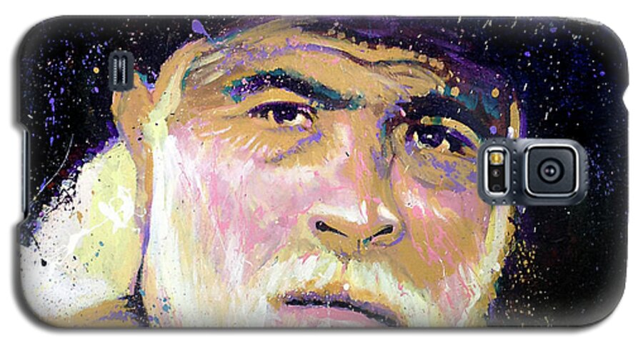 Lonesome Dove Galaxy S5 Case featuring the painting Woodrow by Steve Gamba