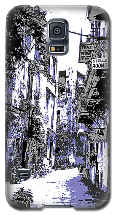 Xania Galaxy S5 Case featuring the digital art Xania street by Piotr Dulski