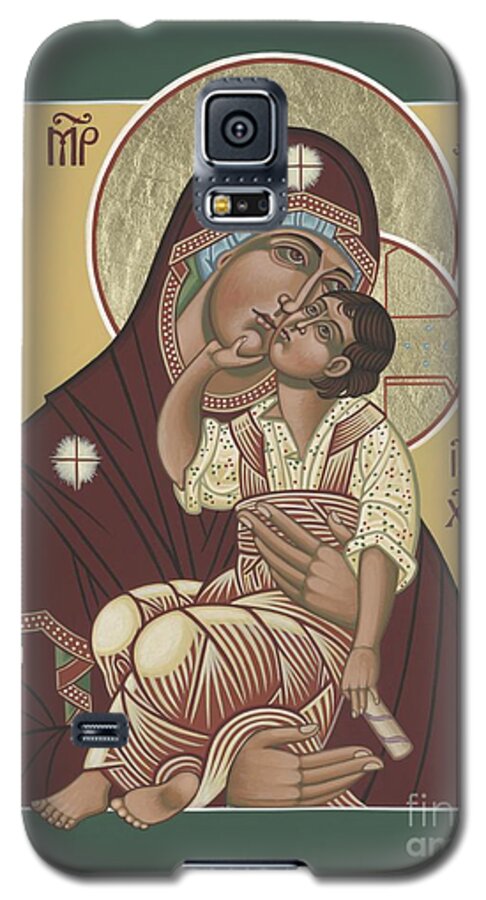 Yakhrom Icon Of The Mother Of God Galaxy S5 Case featuring the painting Yakhrom Icon of the Mother of God 258 by William Hart McNichols