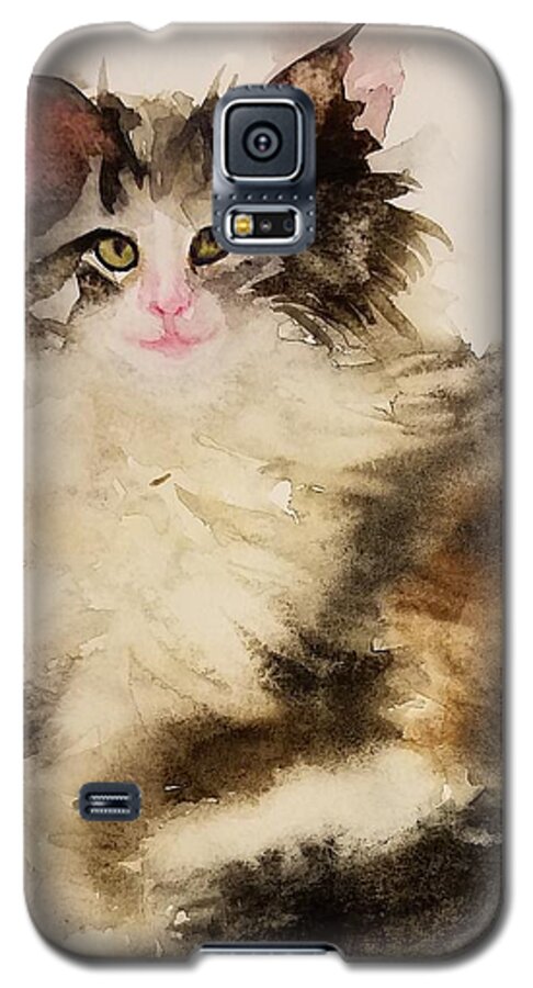 #40 2019 Galaxy S5 Case featuring the painting #40 2019 #40 by Han in Huang wong