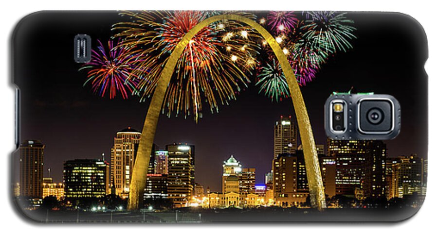 St. Louis Arch Galaxy S5 Case featuring the photograph 50 Years of the Arch by Randall Allen
