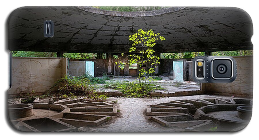 Urban Galaxy S5 Case featuring the photograph Abandoned Spa in Decay by Roman Robroek