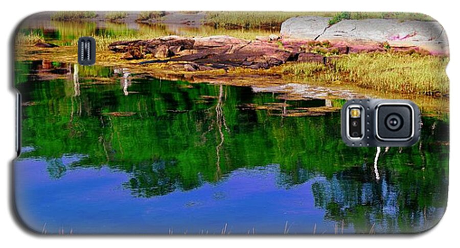 Reflection Galaxy S5 Case featuring the photograph Afternoon Reflection by Debra Grace Addison
