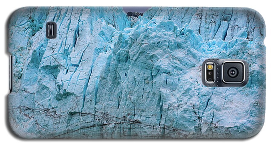 Alaska Galaxy S5 Case featuring the photograph Alaskan Blue Glacier Ice by Anthony Jones
