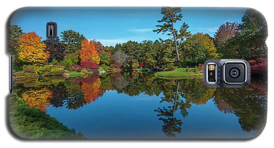 Asticou Azalea Garden Galaxy S5 Case featuring the photograph Asticou Reflection by Rick Hartigan