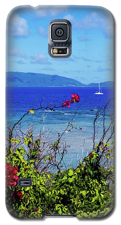 Beach Galaxy S5 Case featuring the photograph Beach Escape by Elizabeth M