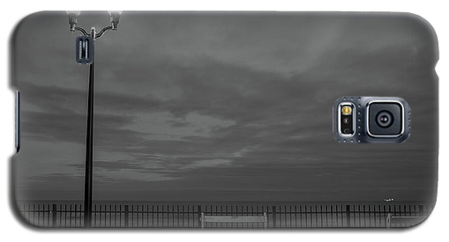Seaside Heights Galaxy S5 Case featuring the photograph Before Dawn on the Boardwalk at Seaside, New Jersey by Kyle Lee
