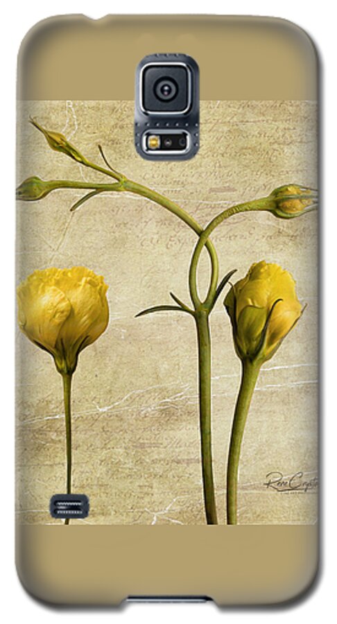 Lisianthus Galaxy S5 Case featuring the photograph Blossom Envy by Rene Crystal