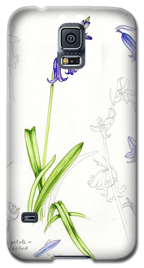 Nobody Galaxy S5 Case featuring the photograph Bluebell (hyacinthoides Non-scripta) by Lizzie Harper/science Photo Library