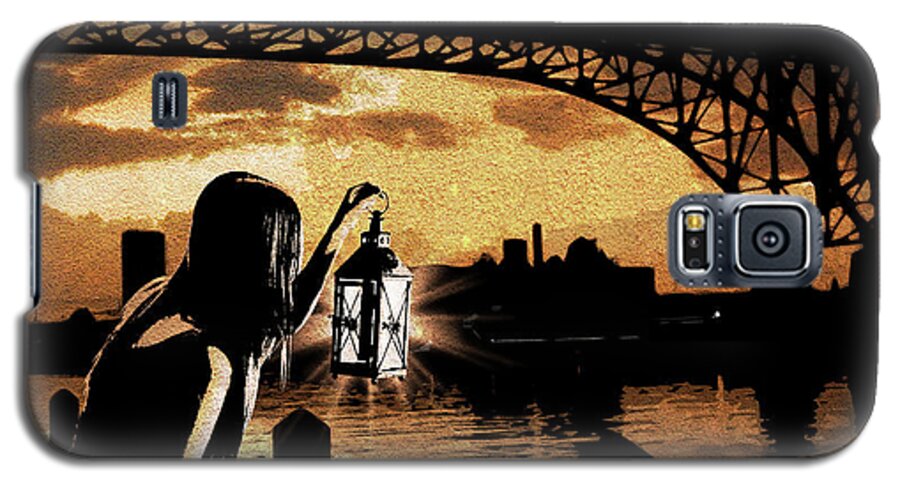 Jason Casteel Galaxy S5 Case featuring the digital art Bridge IV by Jason Casteel