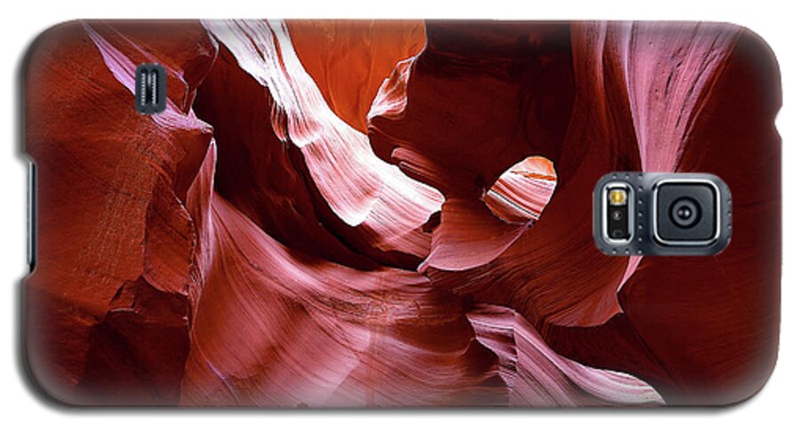 Slot Canyon Galaxy S5 Case featuring the photograph Canyon Colors by Mike Long