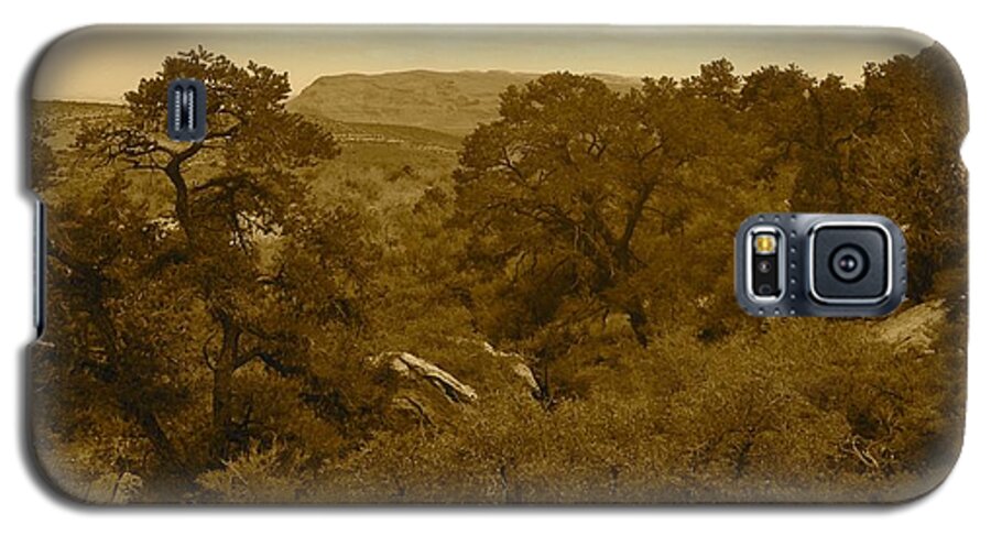 Vista Galaxy S5 Case featuring the photograph Canyon View by Debra Grace Addison