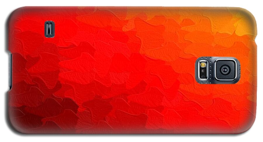 Autumn Galaxy S5 Case featuring the digital art Colors of Autumn by Bill King