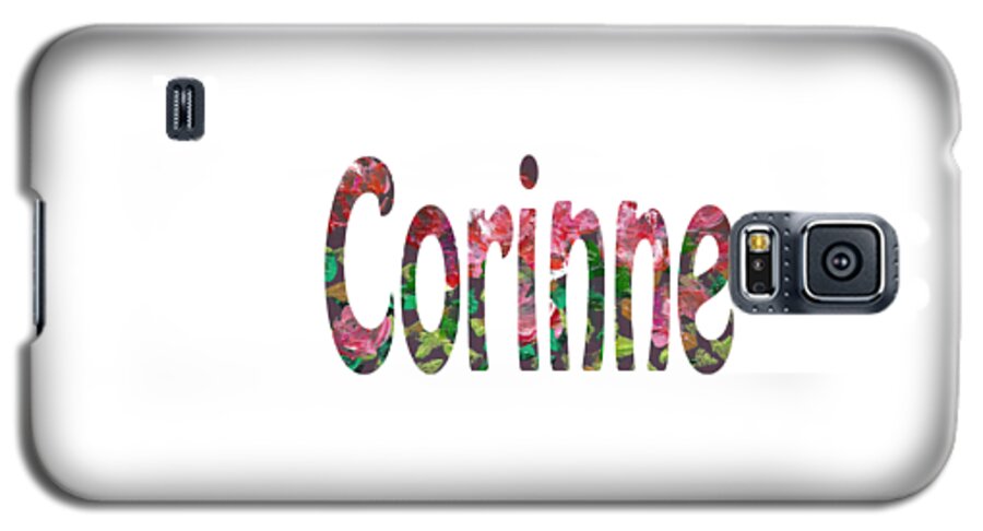 Corinne Galaxy S5 Case featuring the digital art Corinne by Corinne Carroll