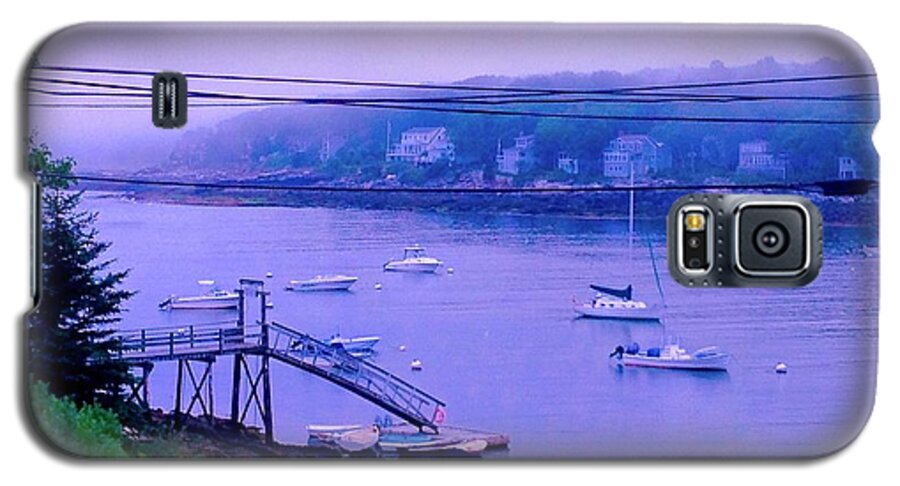 Cove Community Dock Galaxy S5 Case featuring the photograph Cove Community Dock Too by Debra Grace Addison