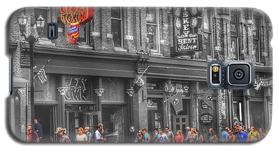 Nashville Galaxy S5 Case featuring the photograph Crazy Town by Jack Wilson