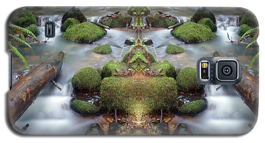 Nature Galaxy S5 Case featuring the photograph Creek Diamonds #1N by Ben Upham III