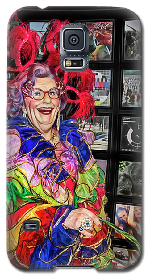 Dame Galaxy S5 Case featuring the photograph Dame Edna Everage by Miroslava Jurcik