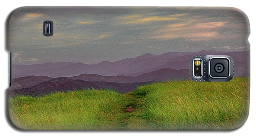 Appalachian Trail Galaxy S5 Case featuring the photograph Dusk Along the Appalachian Trail by Marcy Wielfaert