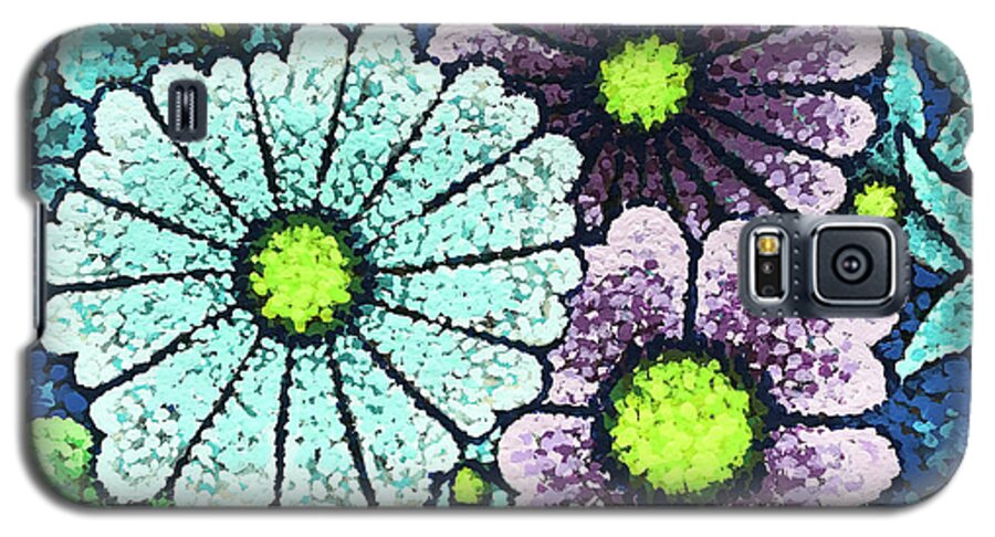 Floral Galaxy S5 Case featuring the painting Efflorescent 2 by Amy E Fraser