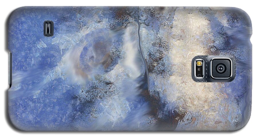 Fish Galaxy S5 Case featuring the digital art Fish, Abstract by Robert Bissett