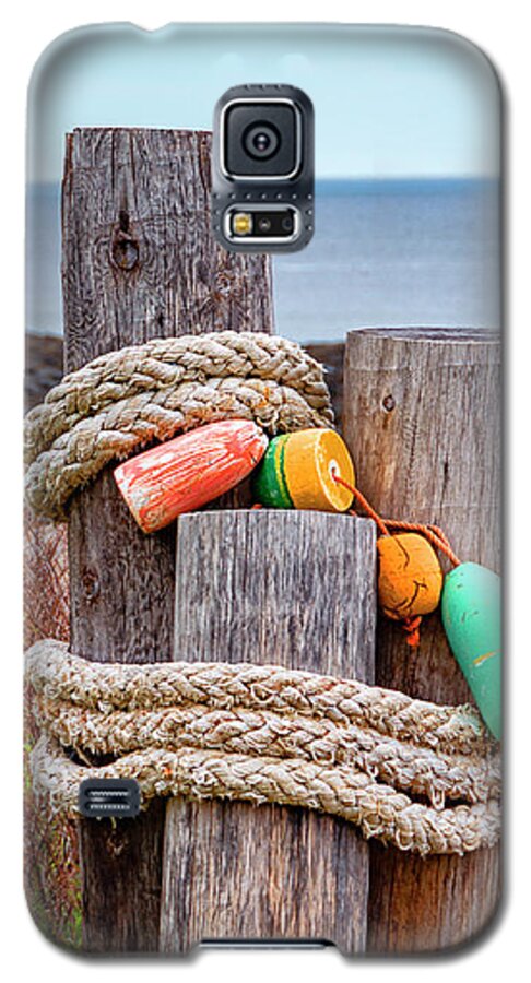 Canada Galaxy S5 Case featuring the photograph Fishing Floats by Lenore Locken