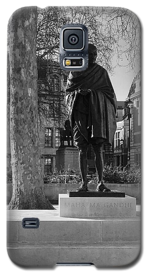 Gandhi Ascended Galaxy S5 Case featuring the photograph Gandhi Ascended by Debra Grace Addison