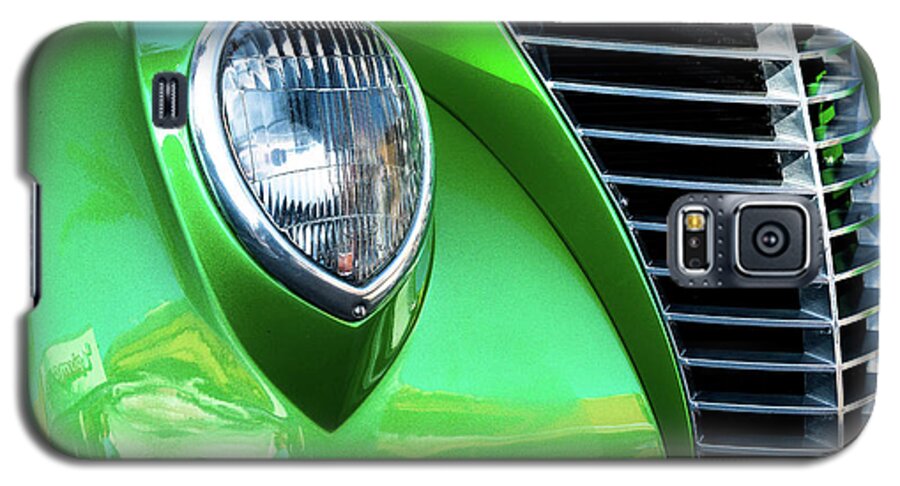 Custom Cars Galaxy S5 Case featuring the photograph Green Machine by Mike Long