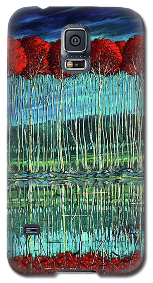 Ford Smith Galaxy S5 Case featuring the painting Harmonious Echo by Ford Smith