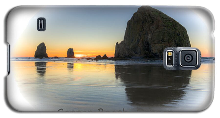 Haystack Galaxy S5 Case featuring the photograph Haystack Reflections 0704-2 by Kristina Rinell