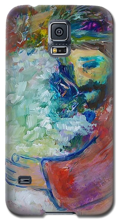 Jesus Galaxy S5 Case featuring the painting He Came After The One by Deborah Nell