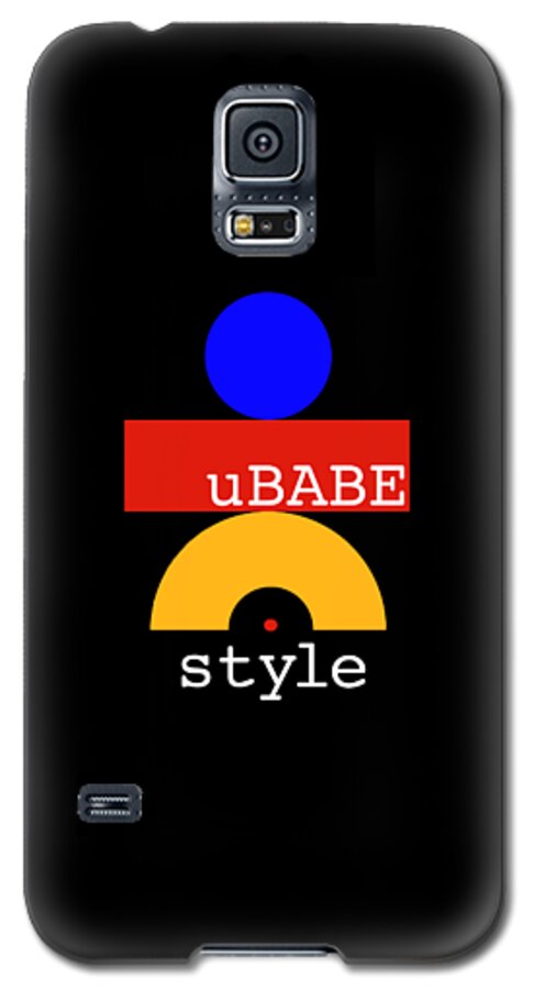 Ubabe Primitive Galaxy S5 Case featuring the digital art Hug Me Style by Ubabe Style