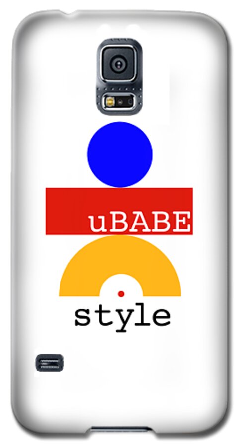 Primitive Style Galaxy S5 Case featuring the digital art Hug Me by Ubabe Style