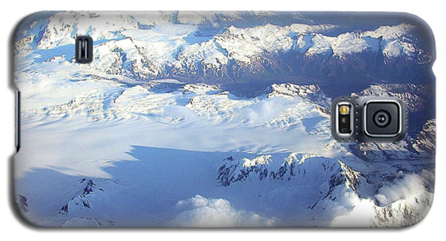 Alaska Galaxy S5 Case featuring the photograph Icebound Mountains by Mark Duehmig