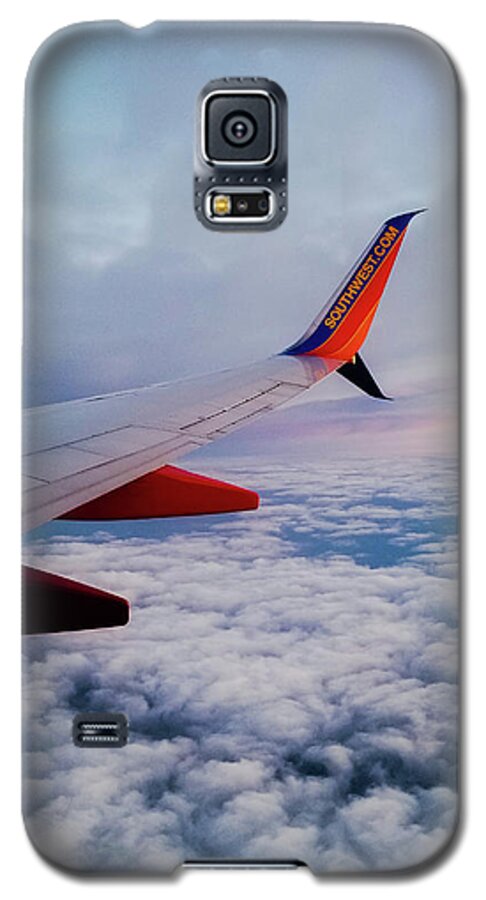 Clouds Galaxy S5 Case featuring the photograph In the Clouds by Elizabeth M