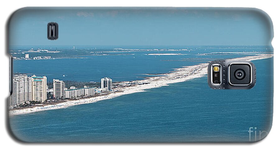Johnson Beach Galaxy S5 Case featuring the photograph Johnson Beach by Gulf Coast Aerials -