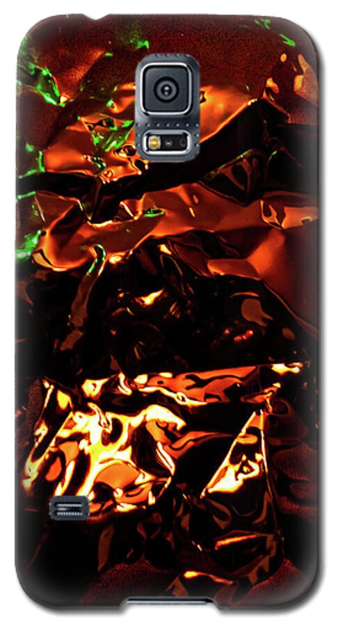 Abstract Galaxy S5 Case featuring the digital art King Firebeard by Liquid Eye