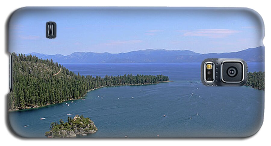 Lake Tahoe Galaxy S5 Case featuring the photograph Lake Tahoe - Emerald Bay by Richard Krebs