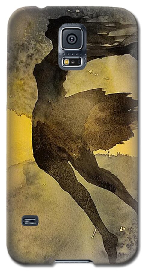 Lets Fly K Galaxy S5 Case featuring the painting Lets fly K by Han in Huang wong