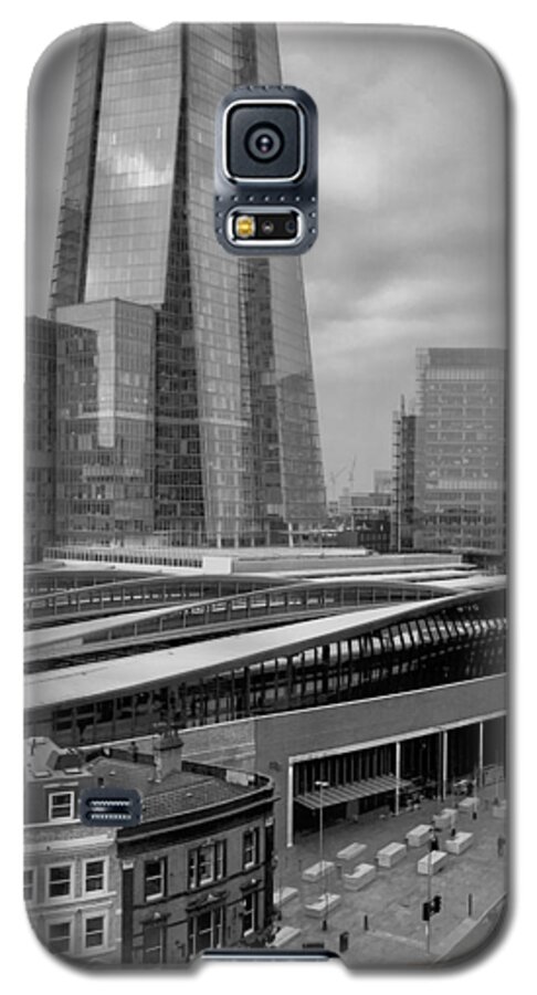 London Bridge Station Galaxy S5 Case featuring the photograph London Bridge Station by Debra Grace Addison