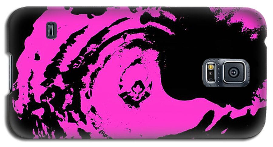 Magenta Galaxy S5 Case featuring the photograph Magenta Fluke by Fred Bailey