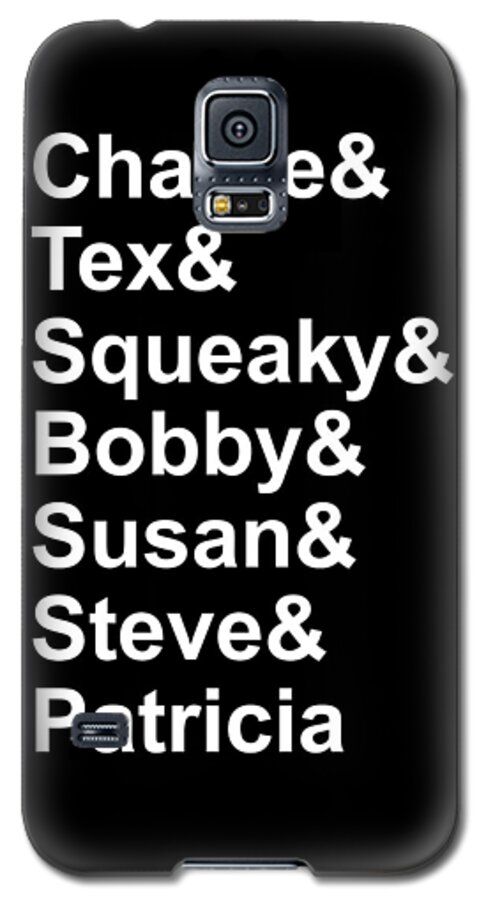 Manson Family Galaxy S5 Case featuring the drawing Manson Family by Ludwig Van Bacon