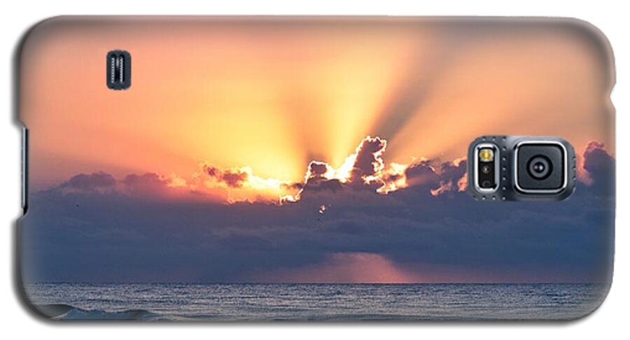 Sunrise Galaxy S5 Case featuring the photograph Morning Has Broken by Mary Ann Artz
