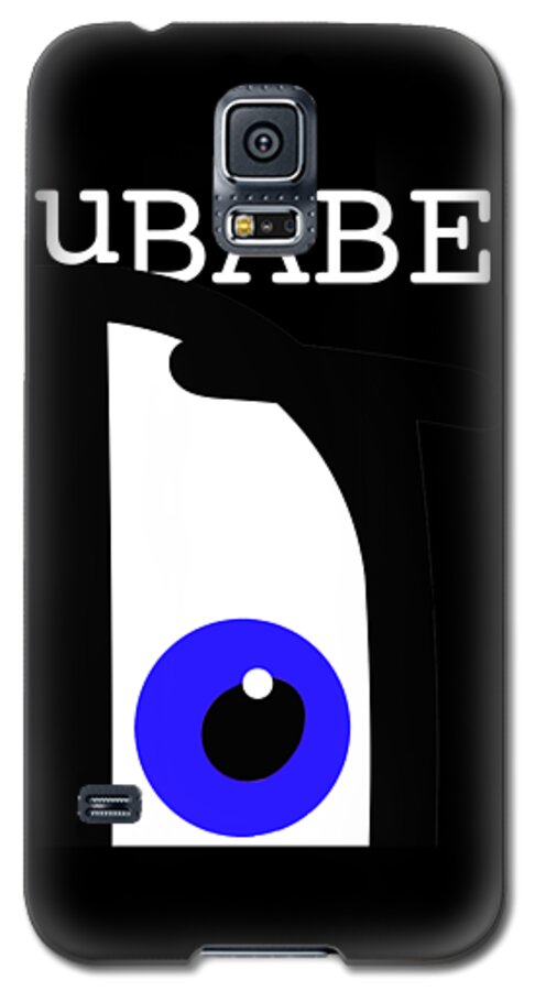 Ubabe Black Eye Galaxy S5 Case featuring the digital art Night of the Babe by Ubabe Style