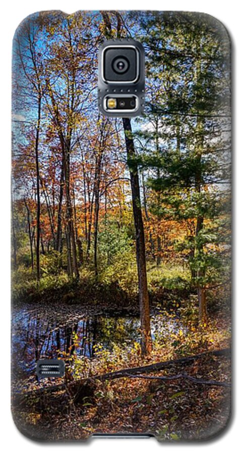 Queensbury Galaxy S5 Case featuring the photograph October late afternoon by Kendall McKernon