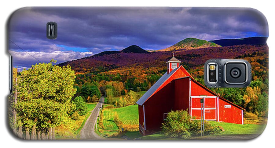 Vermont Galaxy S5 Case featuring the photograph On the backroads of Stowe. by New England Photography