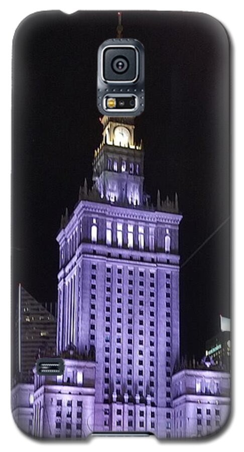 Sea Galaxy S5 Case featuring the photograph Palace of Culture and Science by Michael Graham
