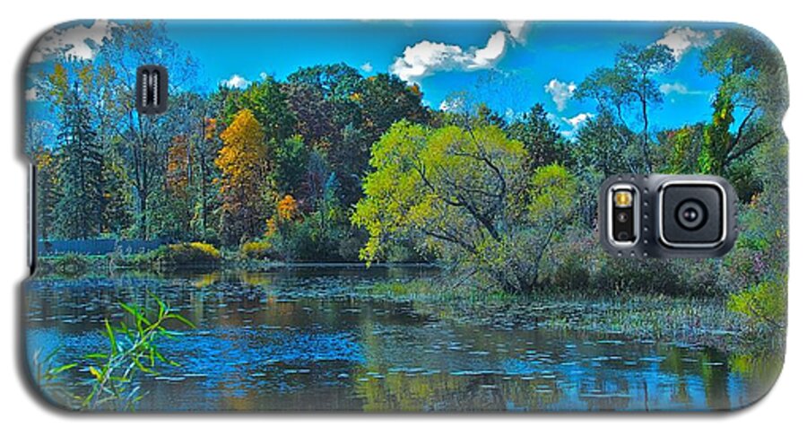 Landscape Galaxy S5 Case featuring the photograph Feeling Blue by Marty Klar