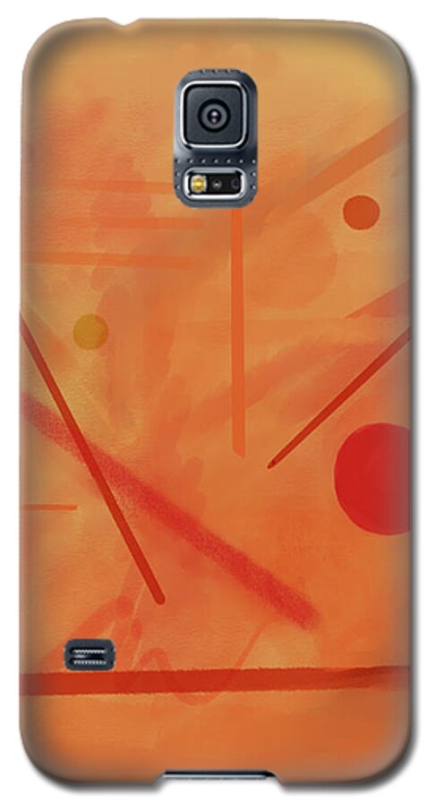 Orchestra Art Galaxy S5 Case featuring the digital art Prepare to Conduct the Orchestra by Annette M Stevenson